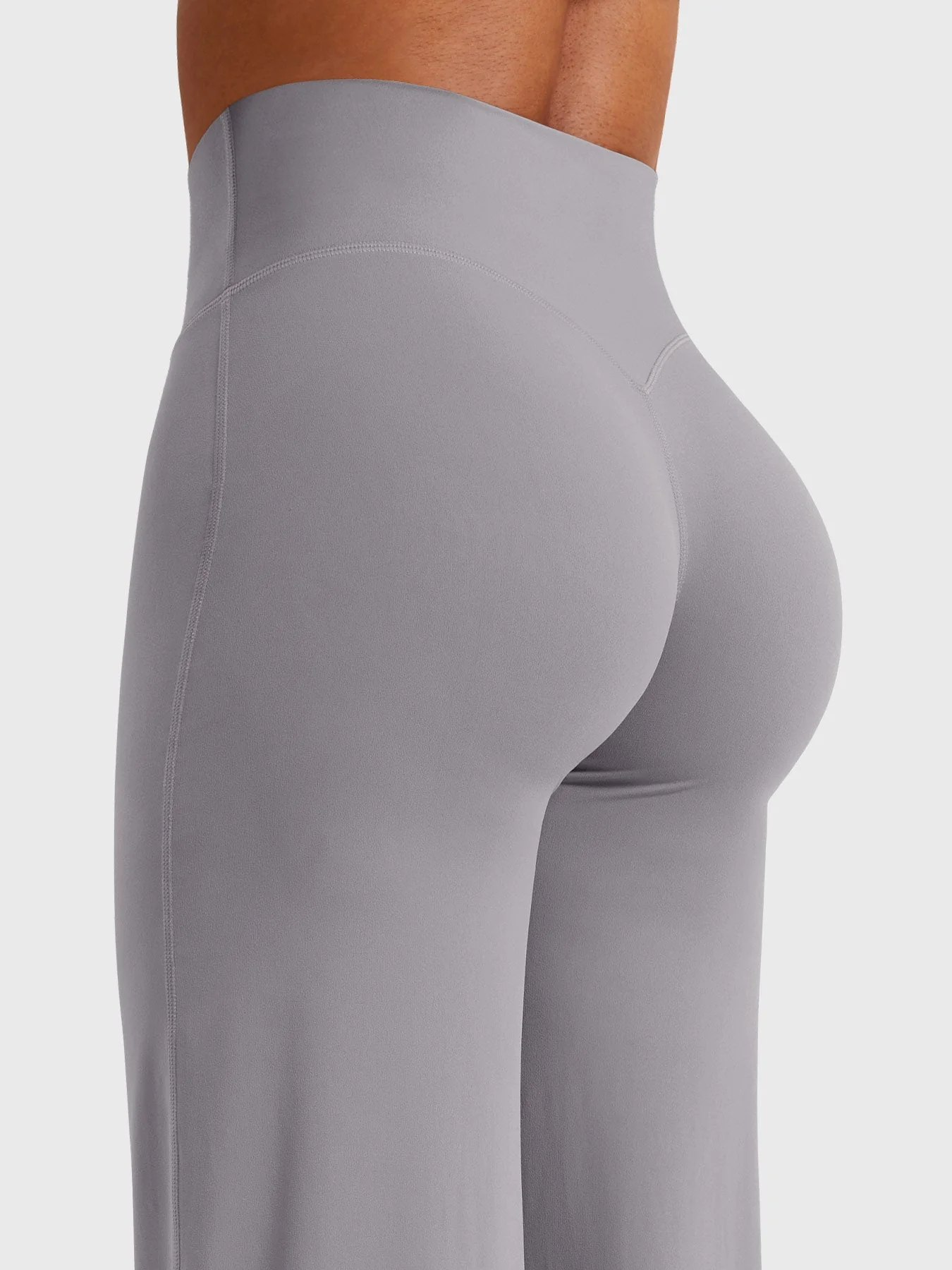 Leggings High-Waist Straight-Leg No Front Seam Buttery Soft Gym Yoga Pants for Women Fitness Tights - Image 115