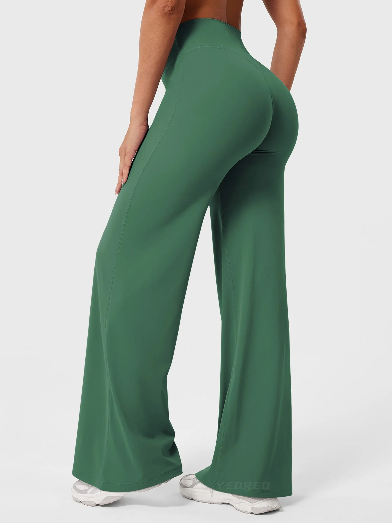 Leggings High-Waist Straight-Leg No Front Seam Buttery Soft Gym Yoga Pants for Women Fitness Tights - Image 118