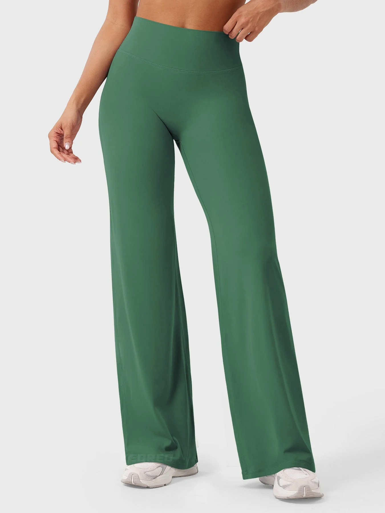 Leggings High-Waist Straight-Leg No Front Seam Buttery Soft Gym Yoga Pants for Women Fitness Tights - Image 119