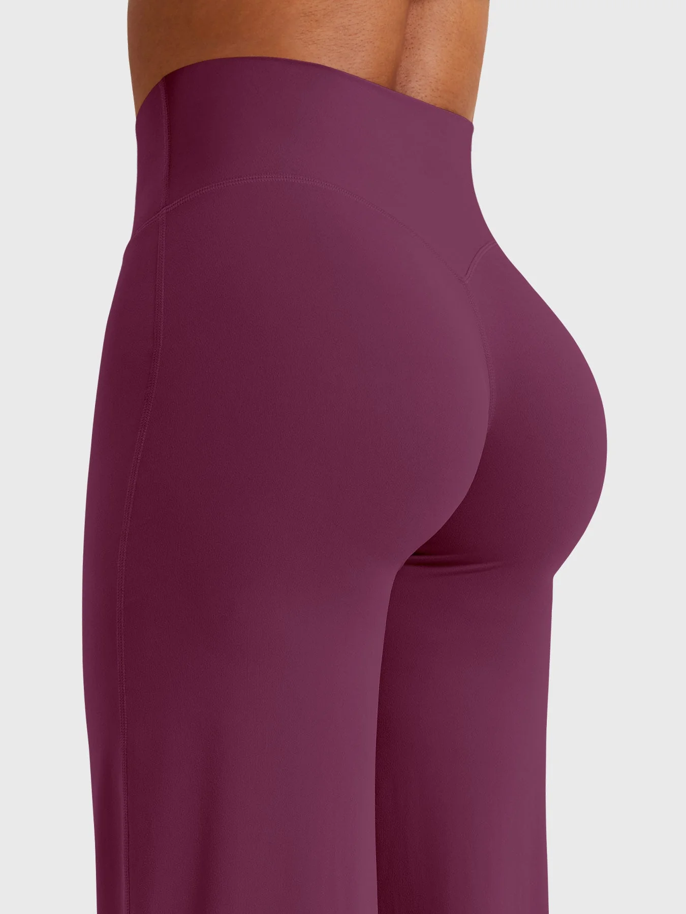 Leggings High-Waist Straight-Leg No Front Seam Buttery Soft Gym Yoga Pants for Women Fitness Tights - Image 142