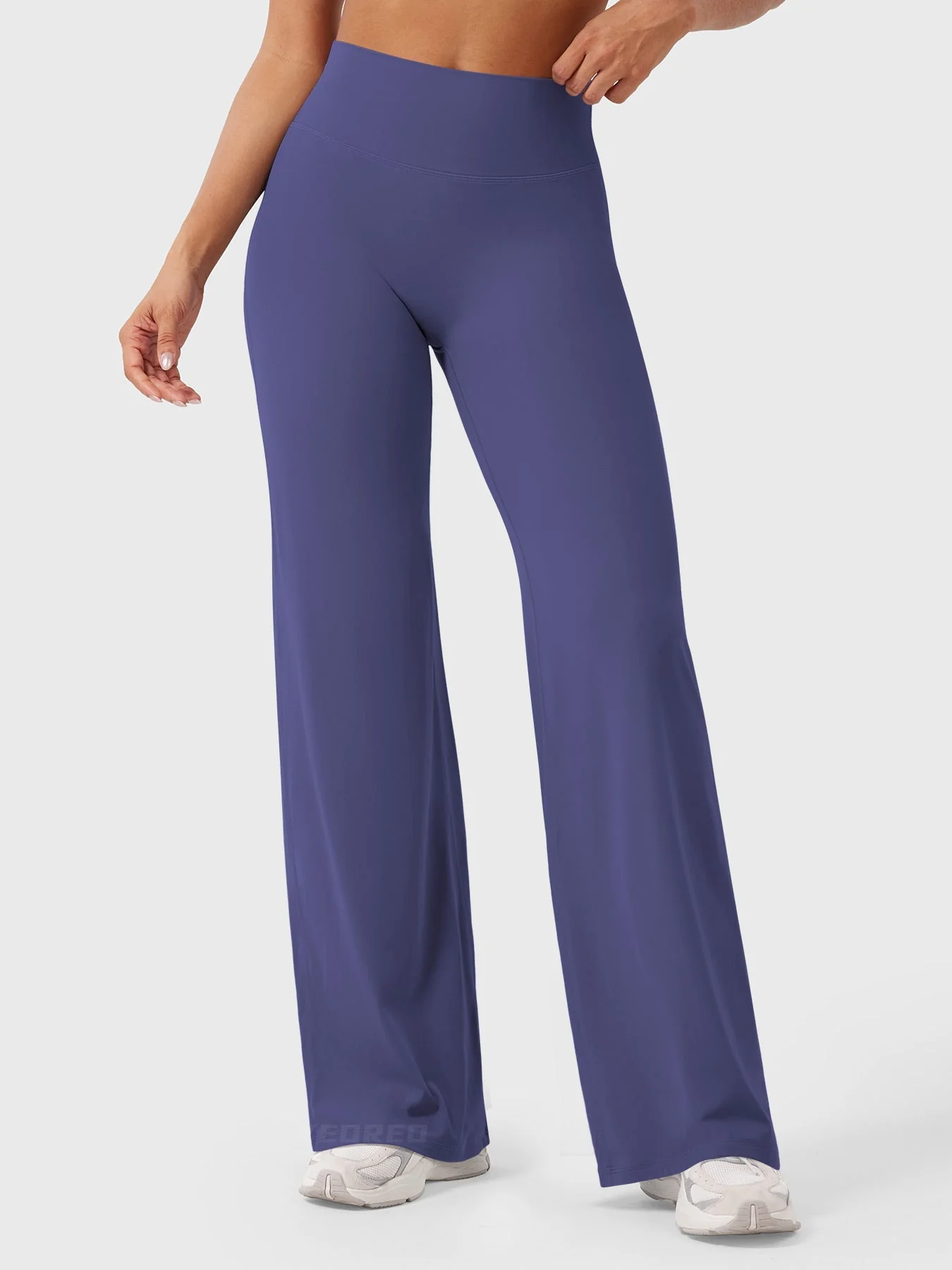 Leggings High-Waist Straight-Leg No Front Seam Buttery Soft Gym Yoga Pants for Women Fitness Tights - Image 146