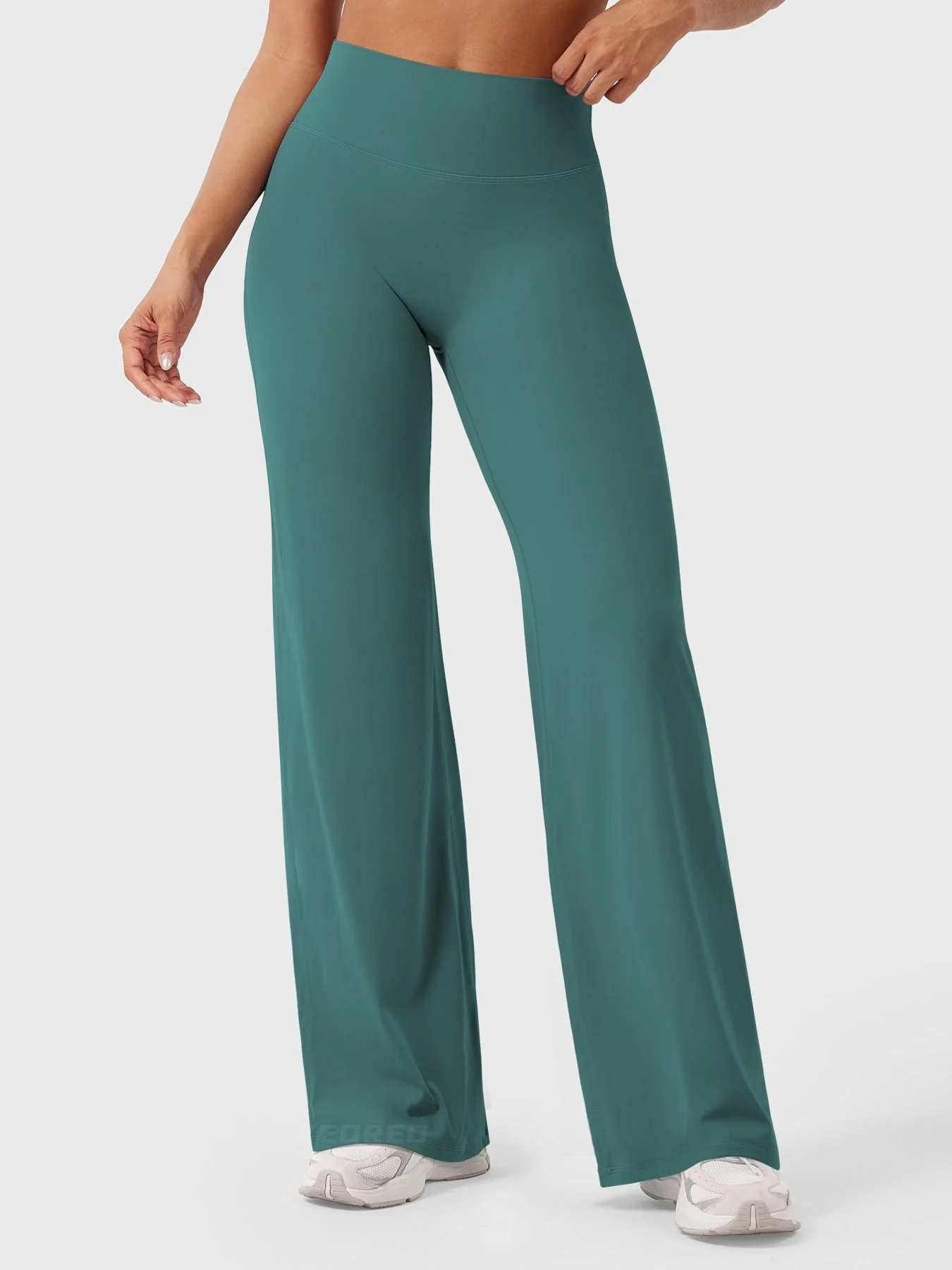 Leggings High-Waist Straight-Leg No Front Seam Buttery Soft Gym Yoga Pants for Women Fitness Tights - Image 155