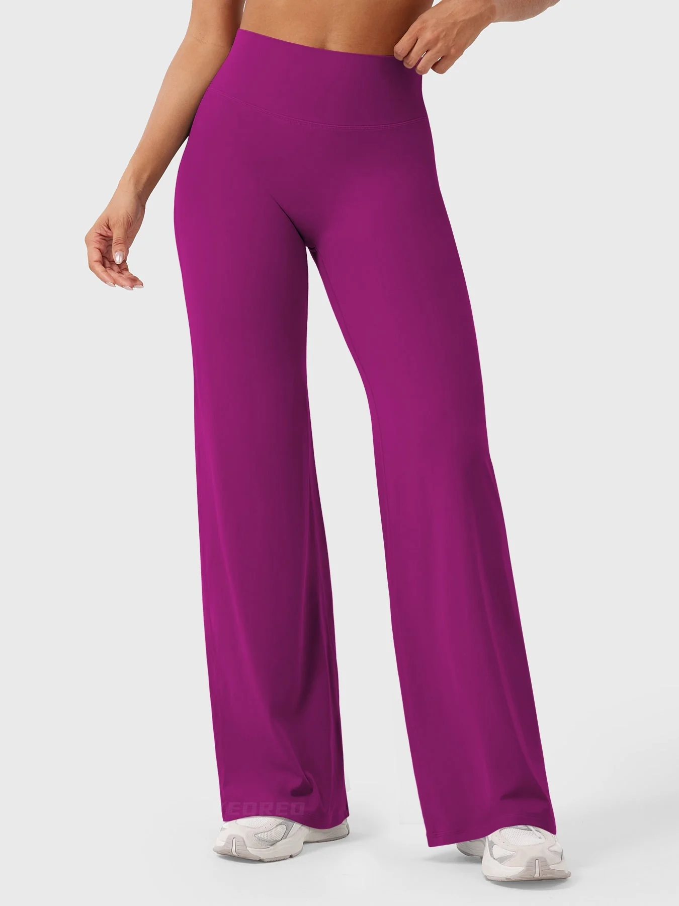 Leggings High-Waist Straight-Leg No Front Seam Buttery Soft Gym Yoga Pants for Women Fitness Tights - Image 164