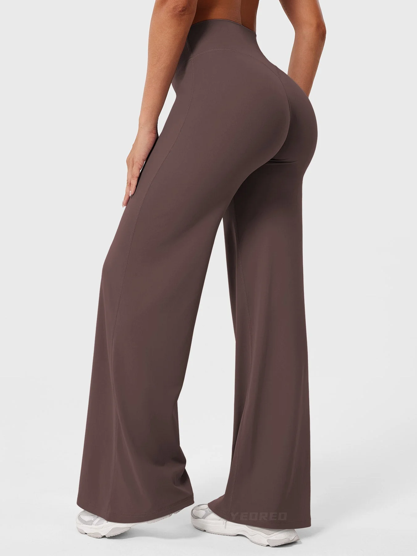 Leggings High-Waist Straight-Leg No Front Seam Buttery Soft Gym Yoga Pants for Women Fitness Tights - Image 172