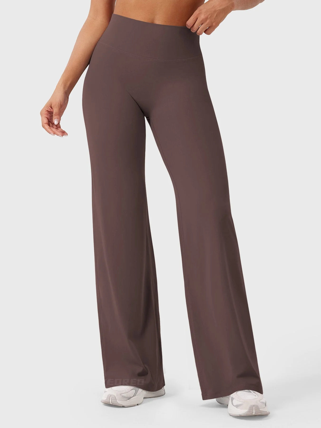 Leggings High-Waist Straight-Leg No Front Seam Buttery Soft Gym Yoga Pants for Women Fitness Tights - Image 173