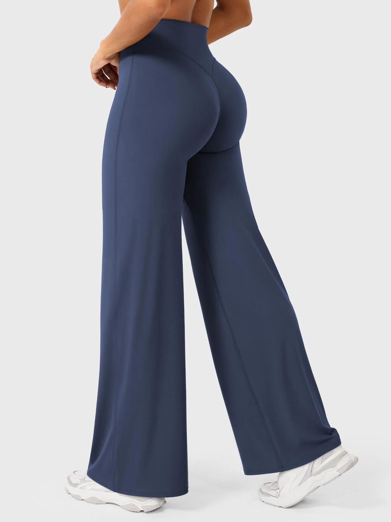 Leggings High-Waist Straight-Leg No Front Seam Buttery Soft Gym Yoga Pants for Women Fitness Tights - Image 23