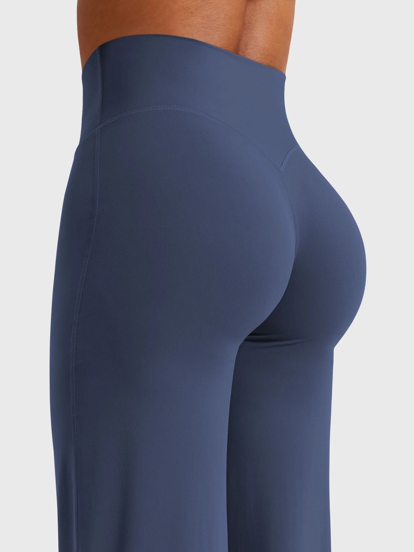 Leggings High-Waist Straight-Leg No Front Seam Buttery Soft Gym Yoga Pants for Women Fitness Tights - Image 25