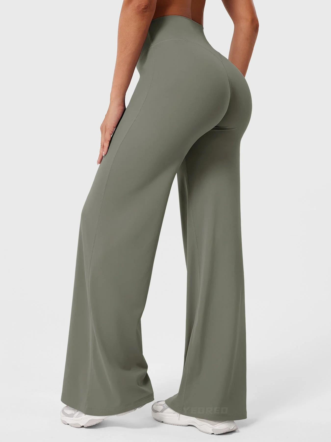 Leggings High-Waist Straight-Leg No Front Seam Buttery Soft Gym Yoga Pants for Women Fitness Tights - Image 28