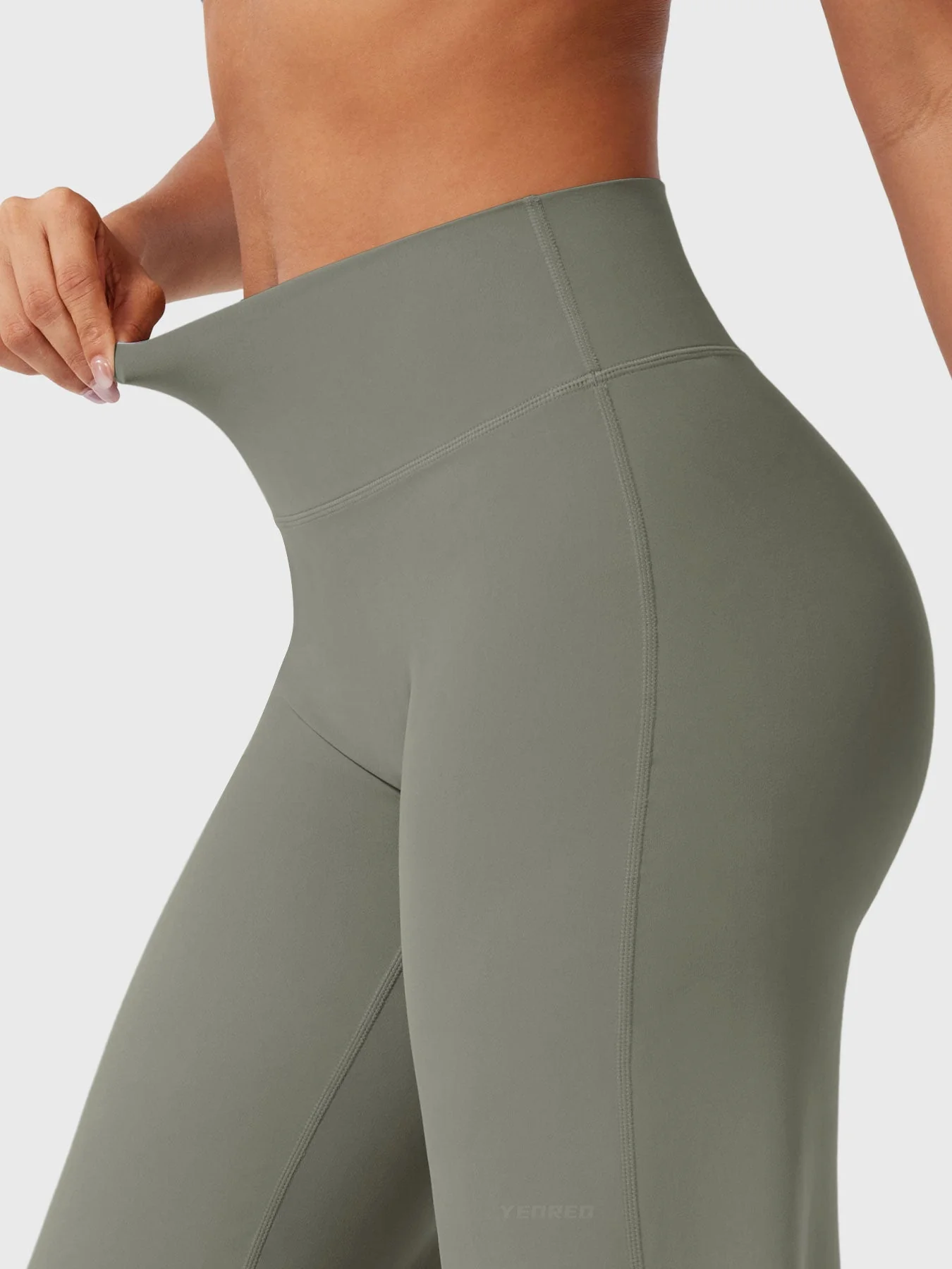Leggings High-Waist Straight-Leg No Front Seam Buttery Soft Gym Yoga Pants for Women Fitness Tights - Image 33