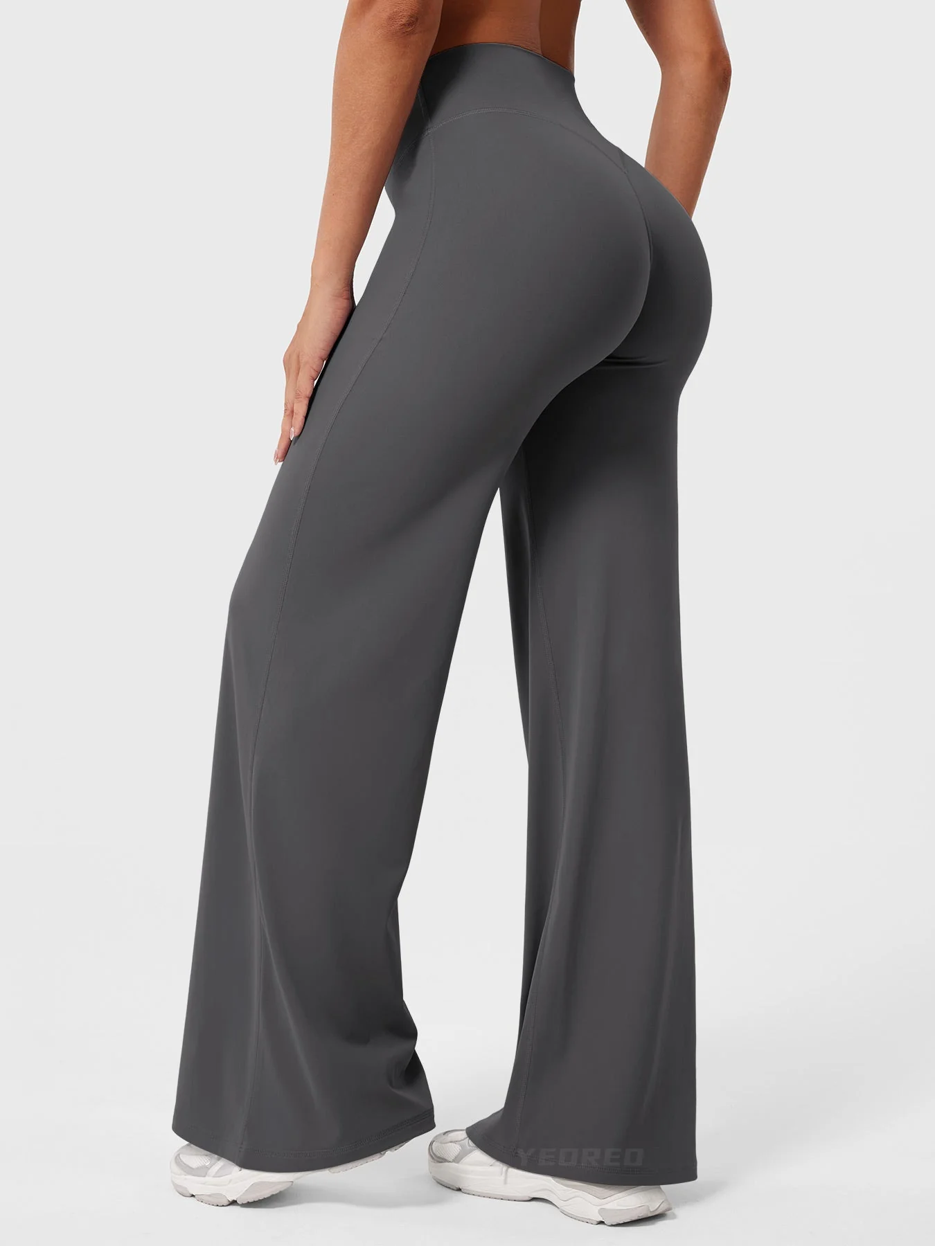 Leggings High-Waist Straight-Leg No Front Seam Buttery Soft Gym Yoga Pants for Women Fitness Tights - Image 37