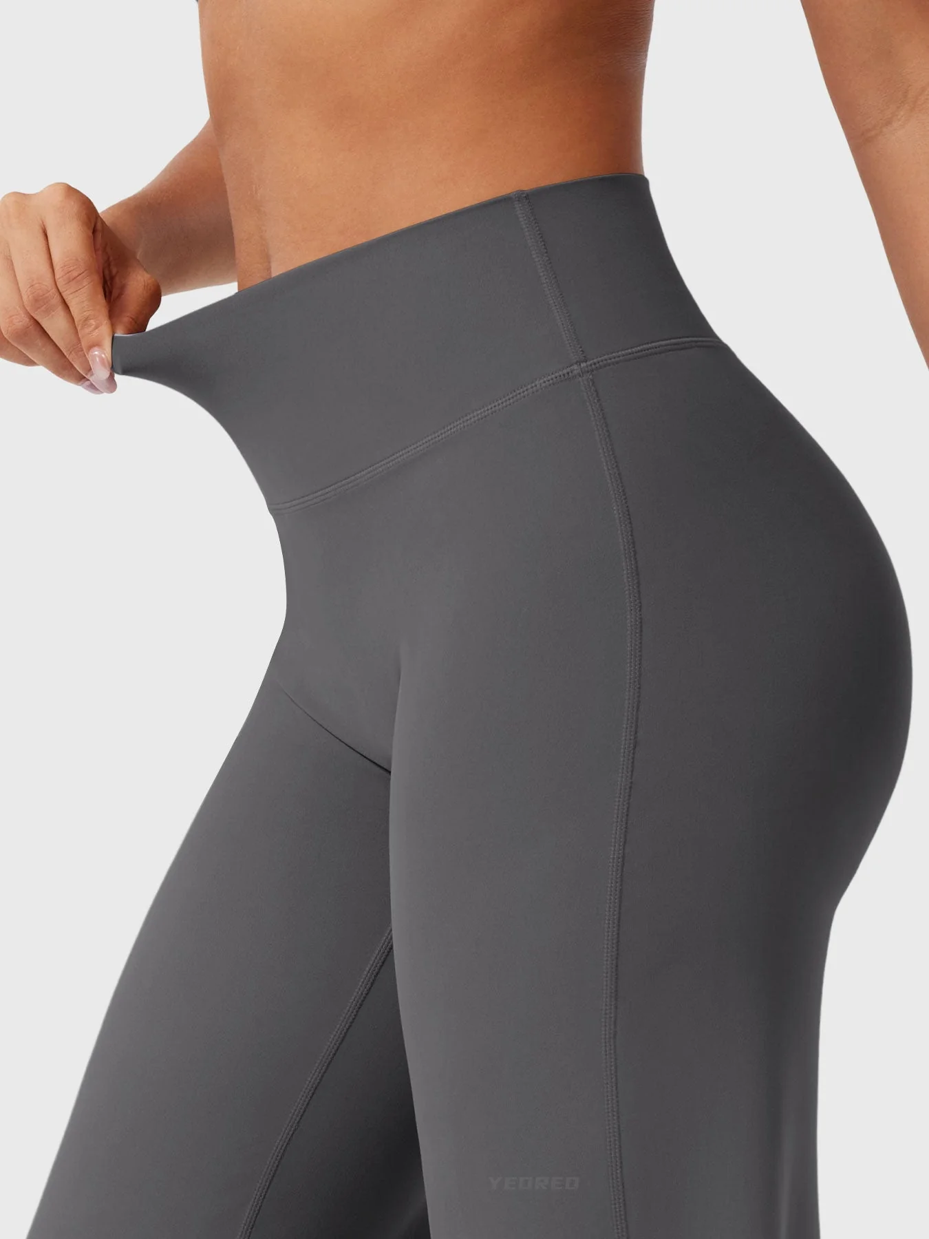 Leggings High-Waist Straight-Leg No Front Seam Buttery Soft Gym Yoga Pants for Women Fitness Tights - Image 42