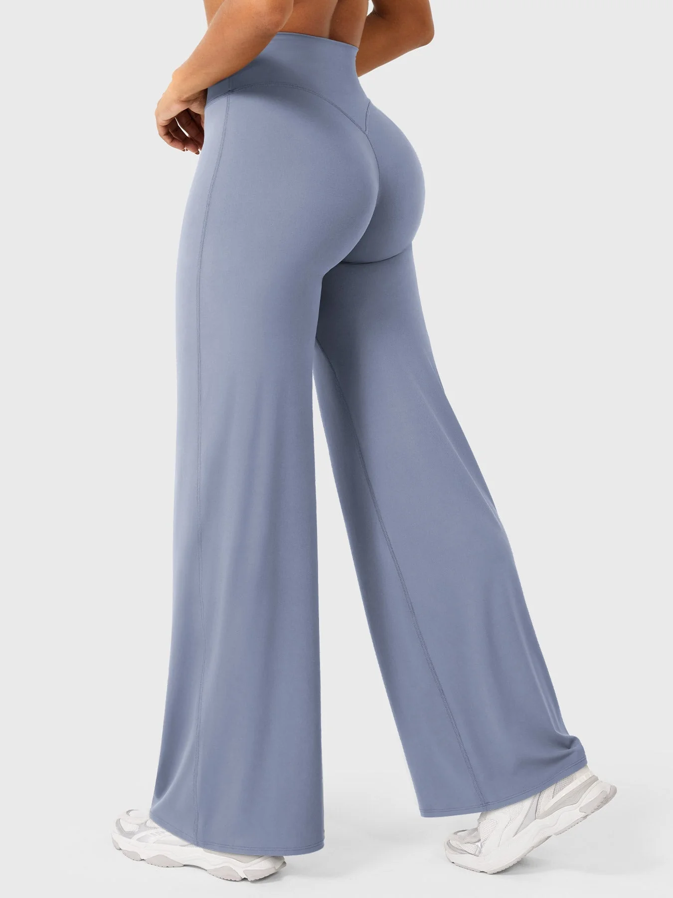 Leggings High-Waist Straight-Leg No Front Seam Buttery Soft Gym Yoga Pants for Women Fitness Tights - Image 50
