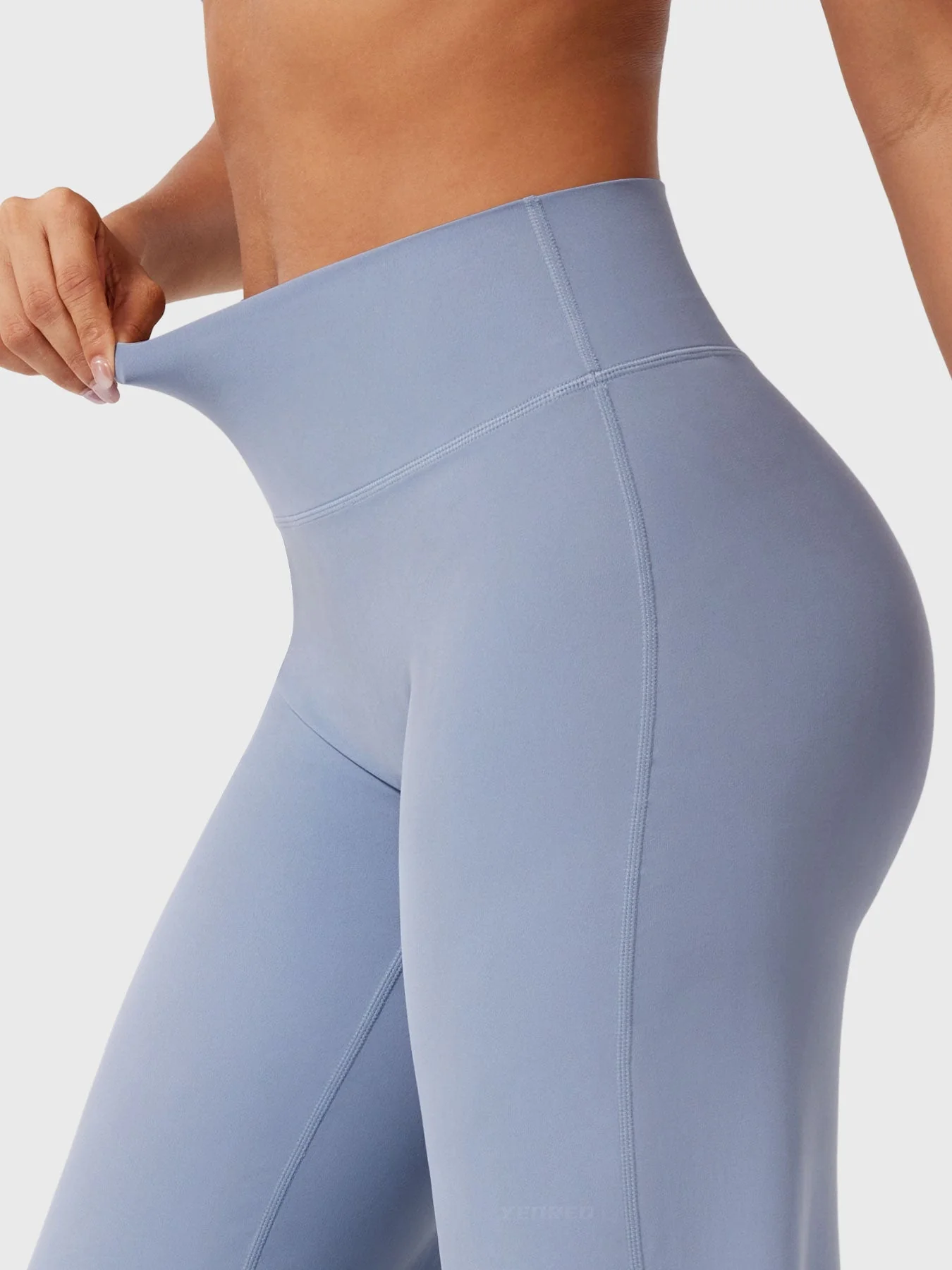 Leggings High-Waist Straight-Leg No Front Seam Buttery Soft Gym Yoga Pants for Women Fitness Tights - Image 51