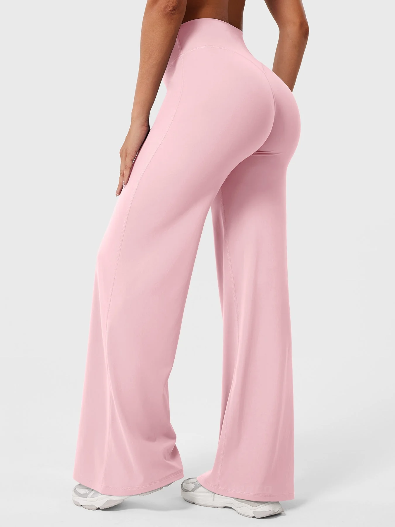Leggings High-Waist Straight-Leg No Front Seam Buttery Soft Gym Yoga Pants for Women Fitness Tights - Image 64