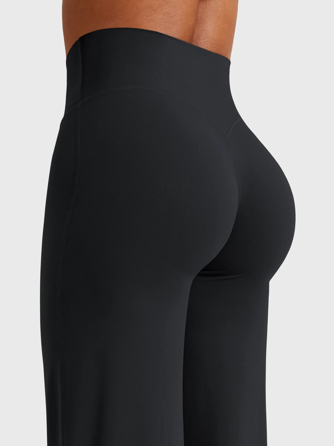 Leggings High-Waist Straight-Leg No Front Seam Buttery Soft Gym Yoga Pants for Women Fitness Tights - Image 7