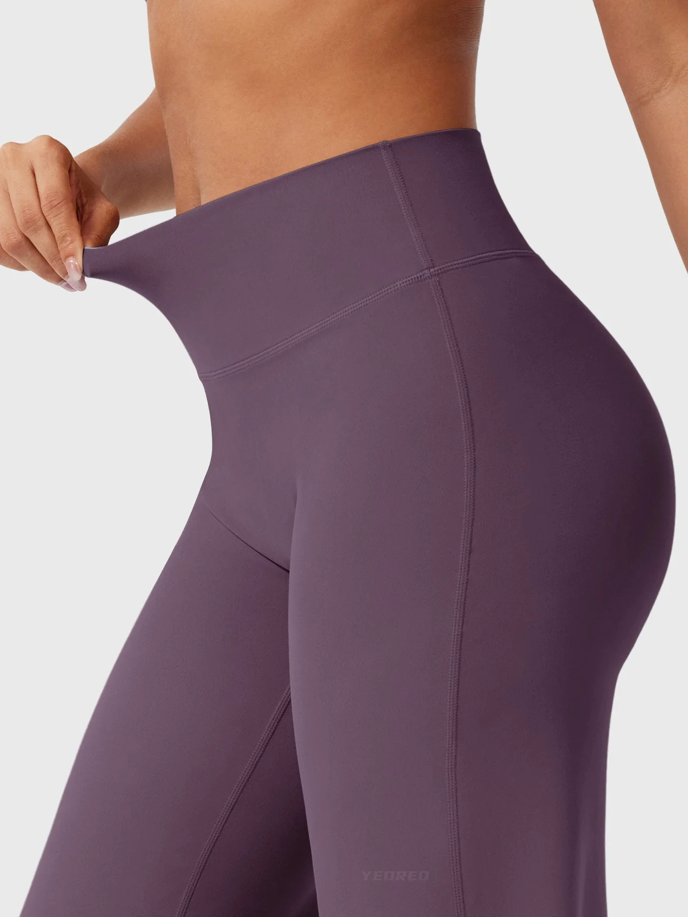 Leggings High-Waist Straight-Leg No Front Seam Buttery Soft Gym Yoga Pants for Women Fitness Tights - Image 78