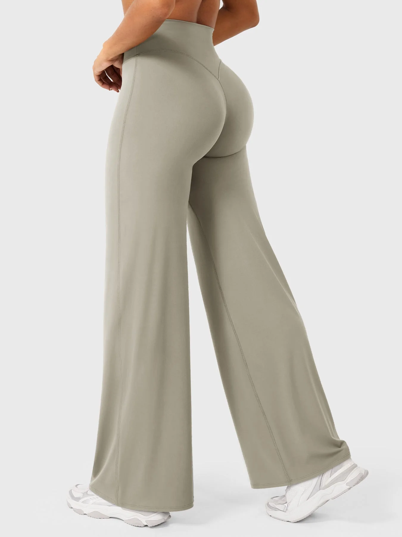 Leggings High-Waist Straight-Leg No Front Seam Buttery Soft Gym Yoga Pants for Women Fitness Tights - Image 86