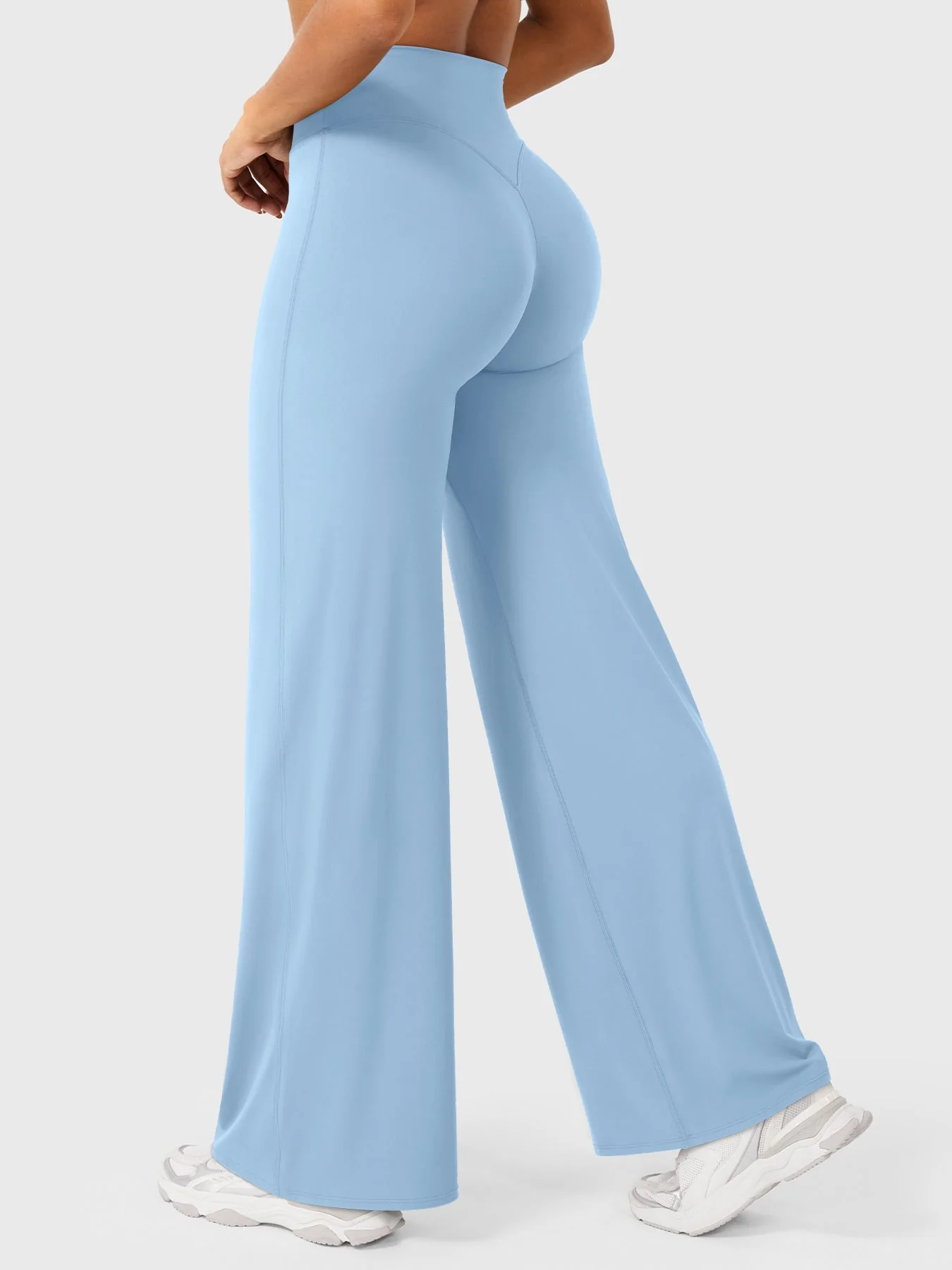 Leggings High-Waist Straight-Leg No Front Seam Buttery Soft Gym Yoga Pants for Women Fitness Tights - Image 95